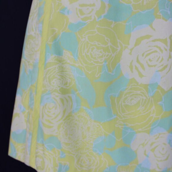 The Lilly Pulitzer vintage floral tunic mod 60s dress Jackie O scooter shift S - Picture 5 of 10